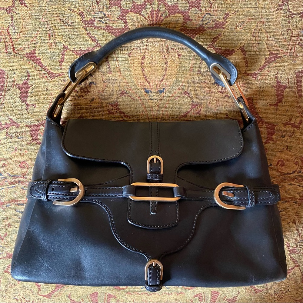 Vintage Jimmy Choo Leather Handbag